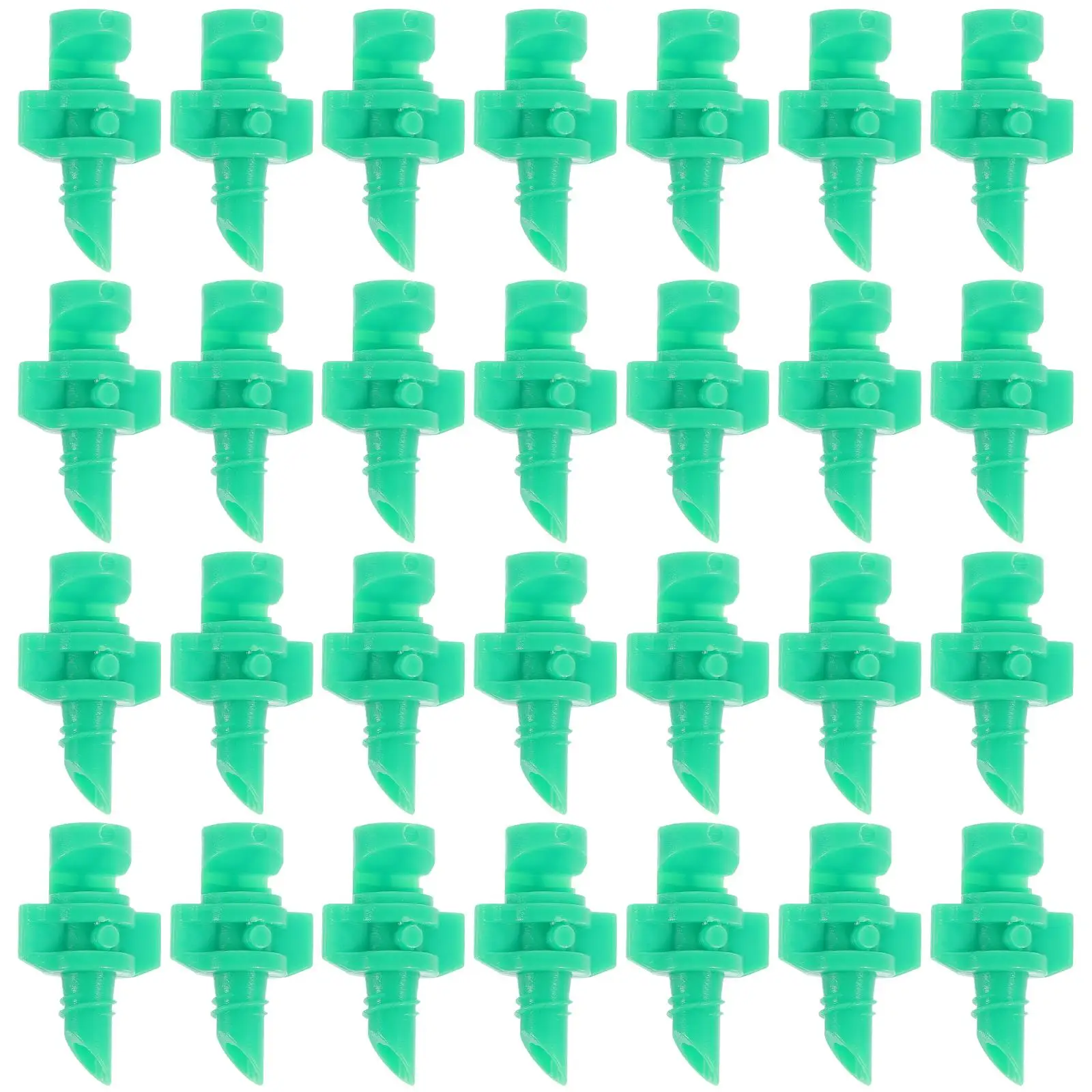 

100pcs Irrigation Atomizer Spray Nozzles Agricultural Mistorizer Durable Adjustable Watering Flower Grass Gardening Planting
