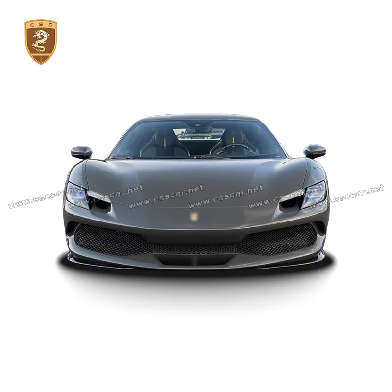 

Передний бампер автомобиля, боковая крышка, сплиттер, вентиляционное отверстие, нижний комплект, спойлер, угловая защита для Ferrari 296 GTB OEM, внешние аксессуары