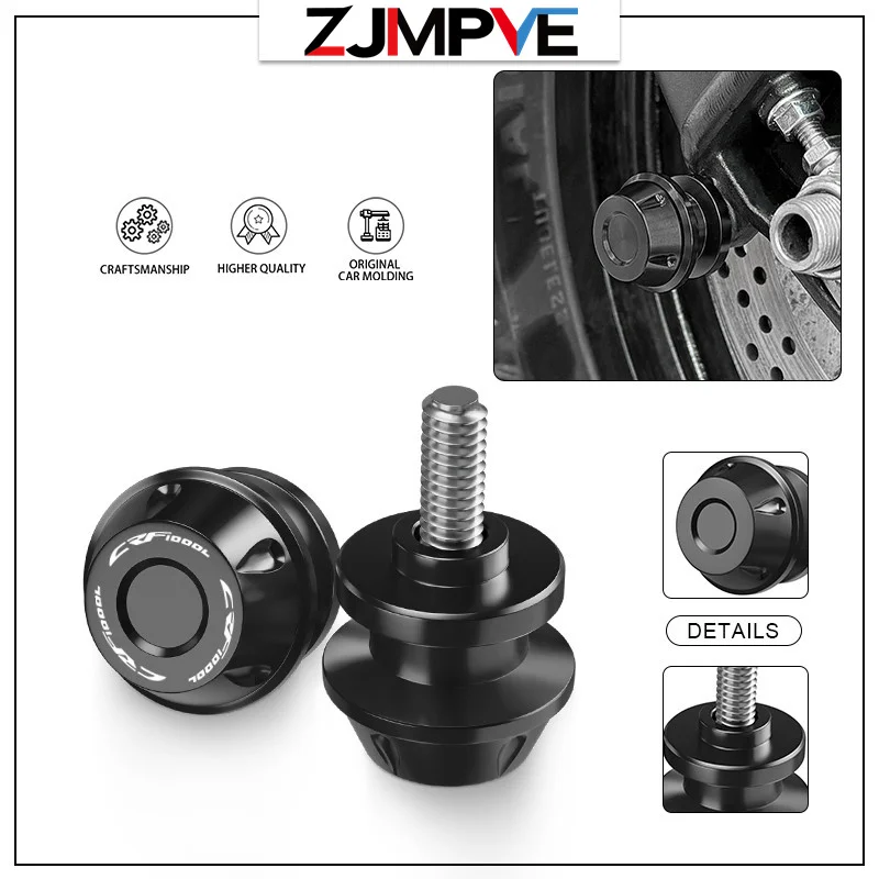 

8MM For CRF1100L CRF1000L Africa Twin Adventure CNC Rear Swingarm Spools Motorcycle Rear Stand Screw Sliders crf1000l crf1100l