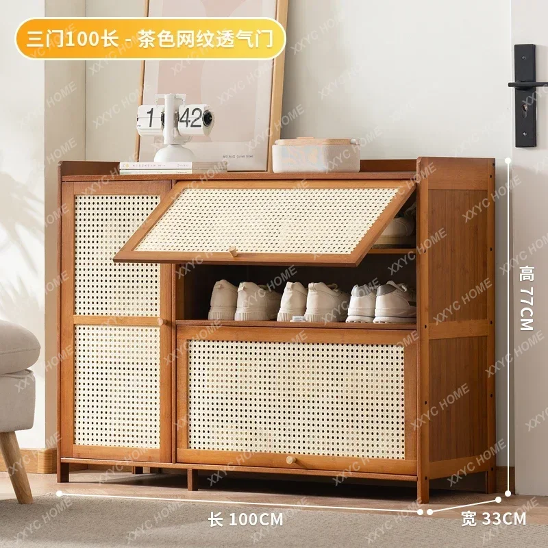X-S Dust-proof Shoe Cabinet Household Door Simple Modern New Locker Small Apartment   Model HG