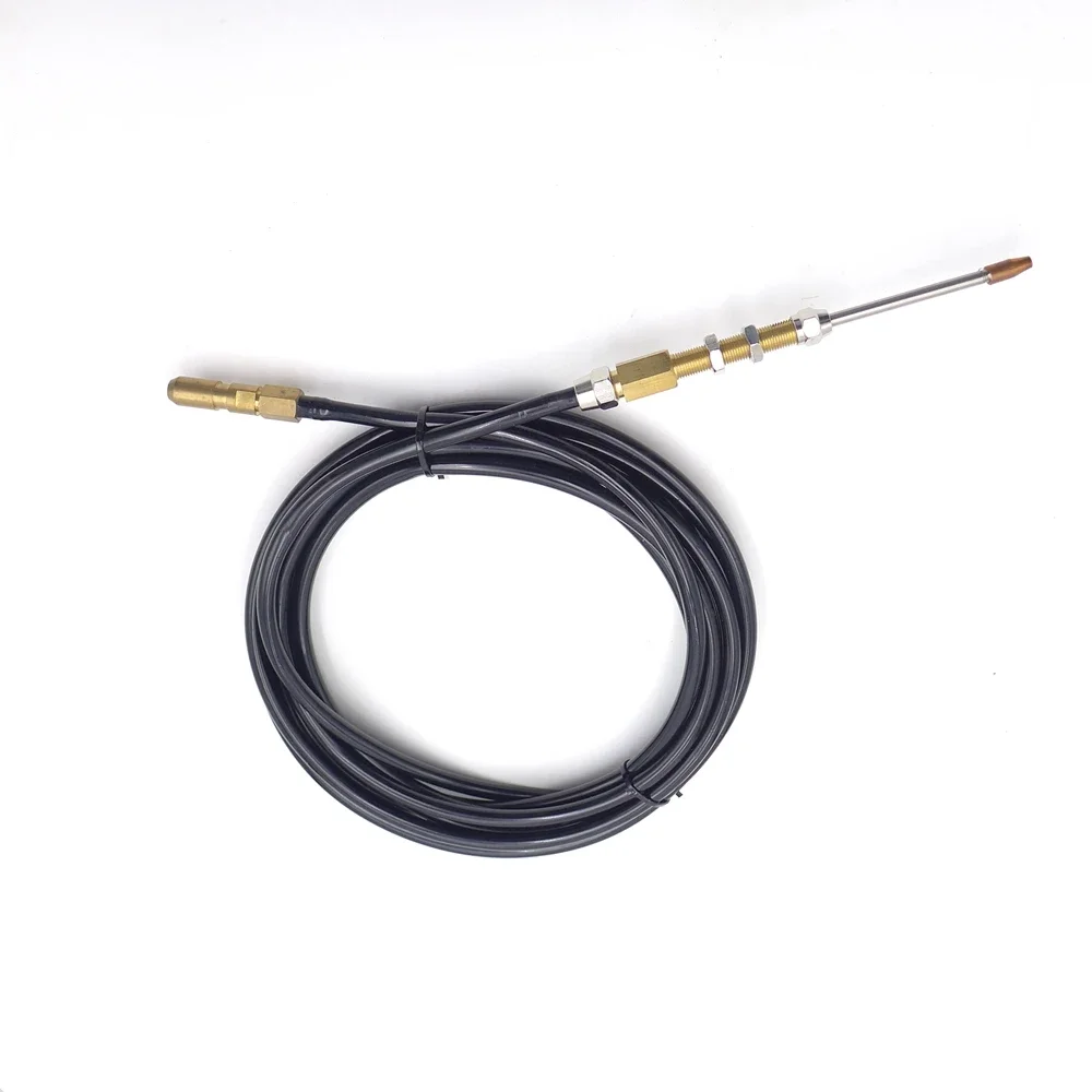 

JINSLU 4M PTFE Wire Feeder Liner Steel/Aluminium Tube Automatic Feeding Machine Welder Laser Torch PU Pipe Fit WF-007 WF007A