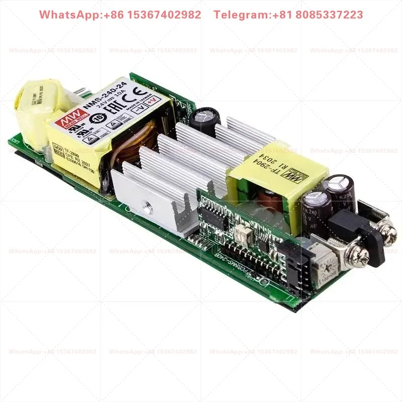 Fuente de Alimentación Modular NMP650/NMP1K2, Compatible con Módulos de Salida Dual NMD y NMS-240 de Salida Única 5/12/24/48V