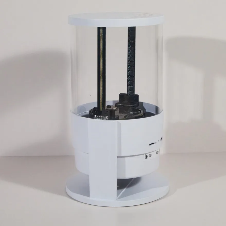 Naked Eye 3D Holographic Smart Speaker Suspended Stereo Sound Effect 360 Degree Full View Display Meta-Universe Smart Speaker