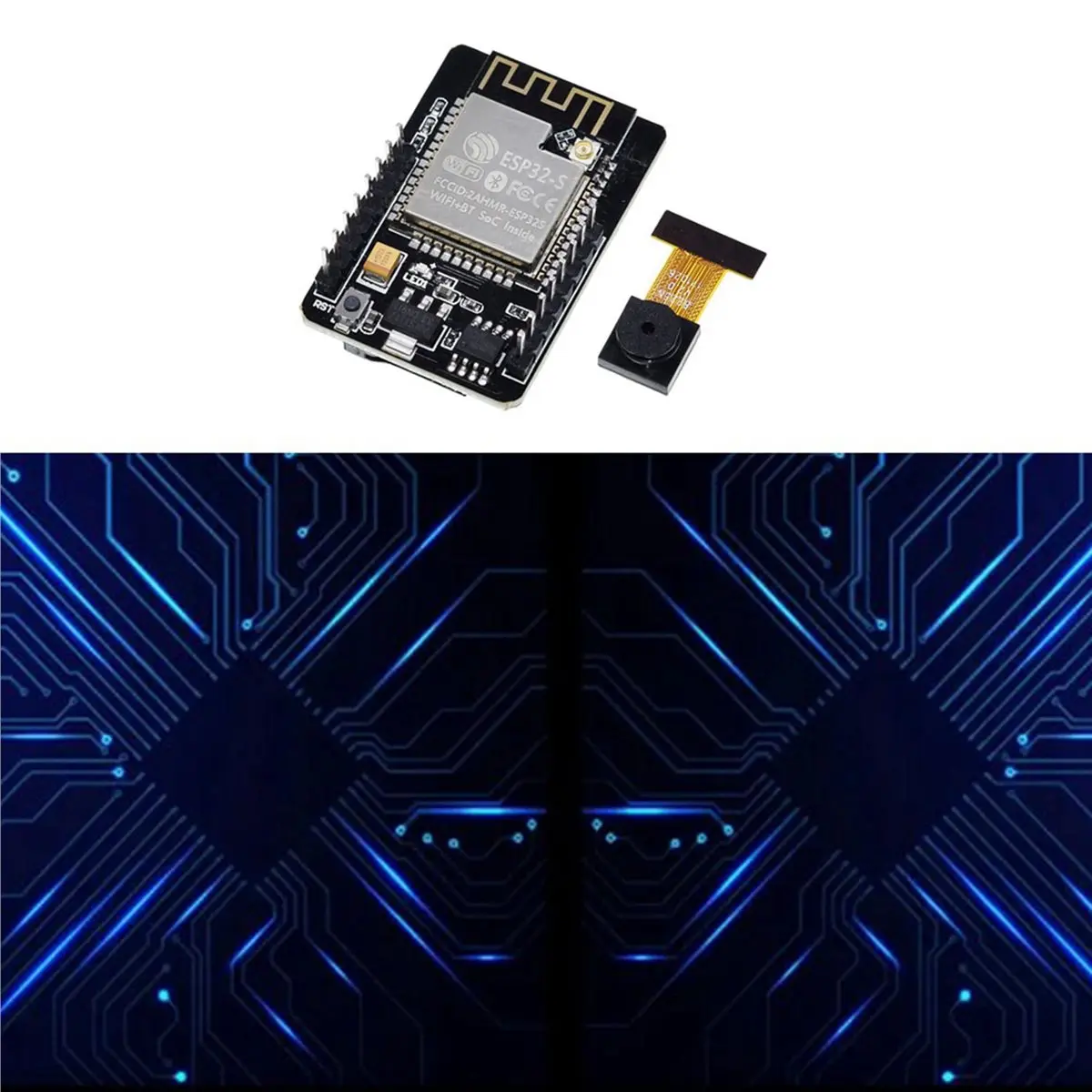 

A23G 4X ESP32-CAM Development Board ESP-32S WiFi Multi-Function Module with OV2640 Module WIFI+Bluetooth Module