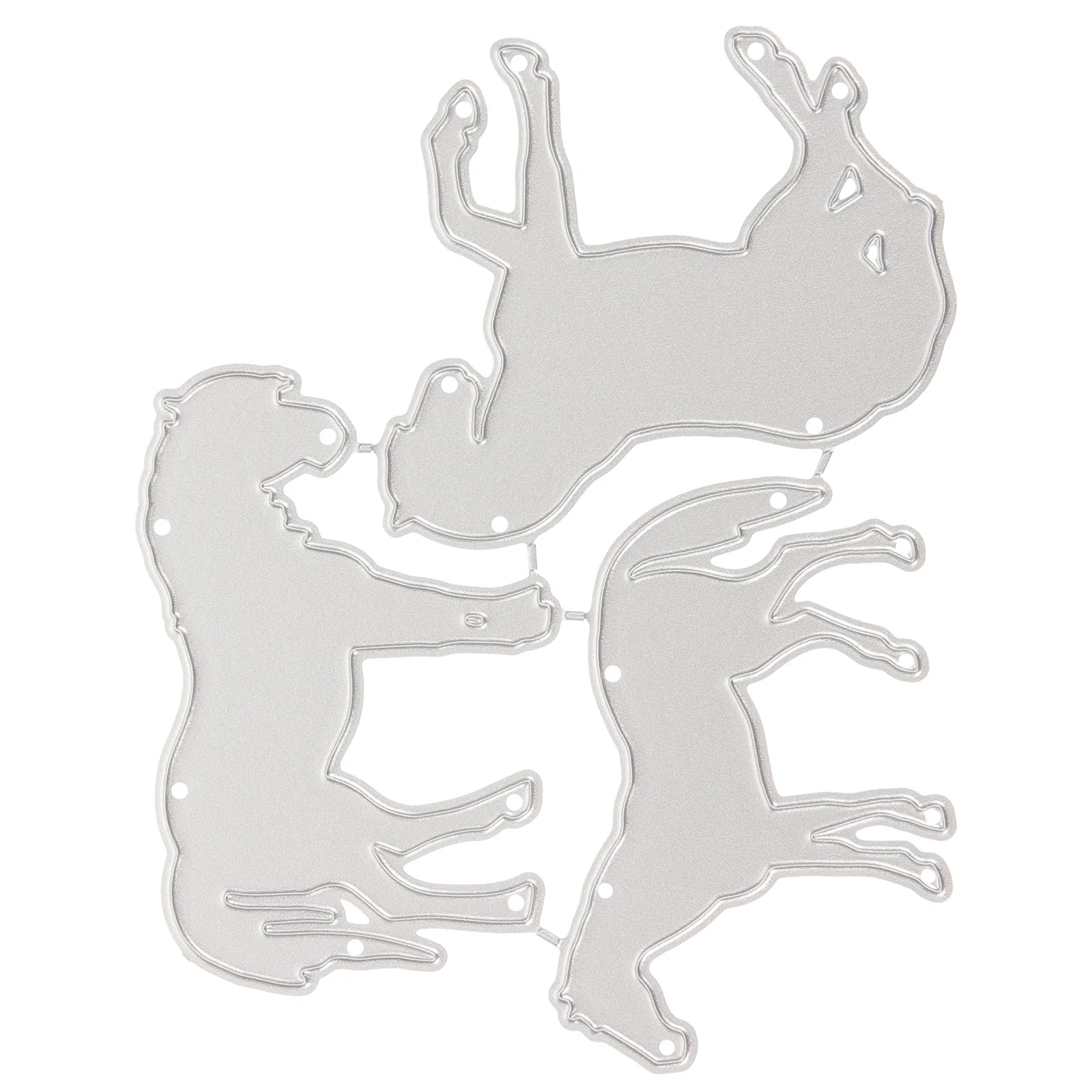 

Horse Shaped Cutting Die Craft Template Metal Dies for Scrapbooking Journal Album DIY Carbon Steel Embossing Paper Making Tool