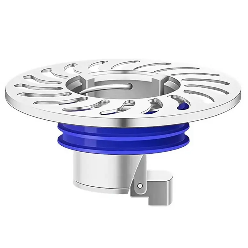 【Festival】Odor Proof Brass Floor Drain Filter, One-Way Drain Valve, Shower Floor Drain Backflow Prevention System