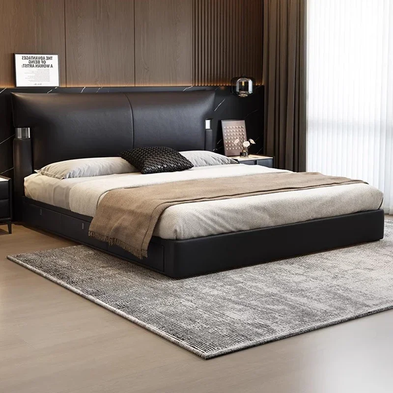 

Sleeping Bedroom Bed Children Luxury Modern Double Single Multifunctional Massage Bed Design Mobile Muebles Trendy Furniture