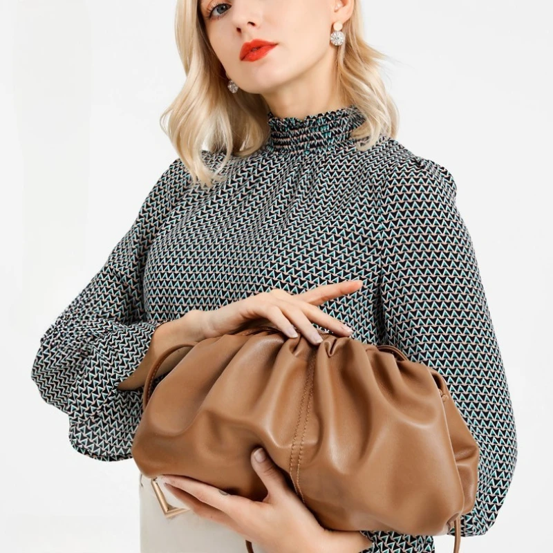 

Advanced pleated cloud bag, fashionable women's bag, underarm bag, dumpling bag, texture new women's bag