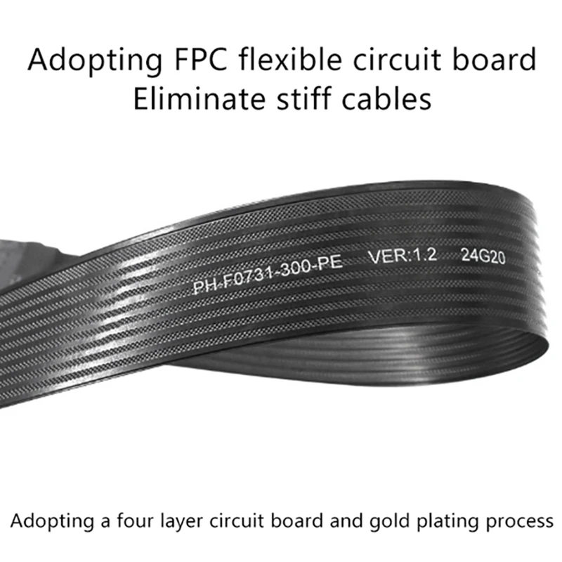 Dual Protocol PCIE4.0 M.2 M Key NVME Extension Cable Riser Card For 2230 2242 2260 2280 M.2 PCI-E / M2 NGFF SATA SSD