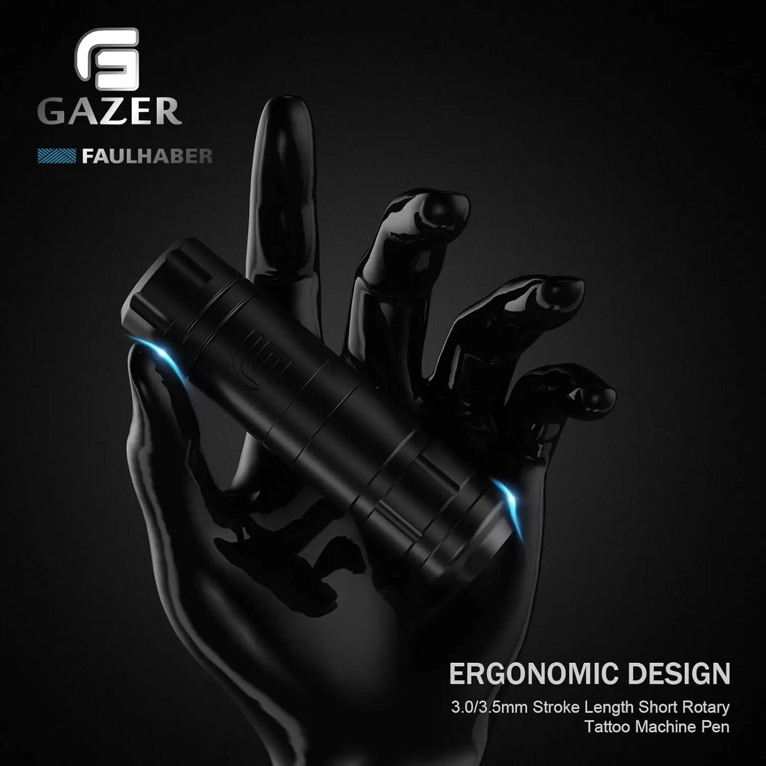 EZ خرطوشة ماكينة رسم الوشم التجميلي القلم الروتاري الوشم بندقية Faulhaber موتور لخرطوشة الوشم الإبر تجميل دائم