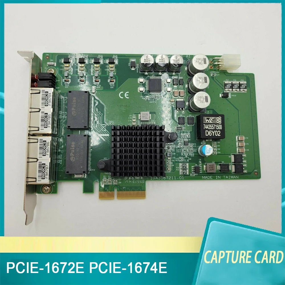 

PCIE-1672E PCIE-1674E 4-Port Visual Image Capture Card For Advantech