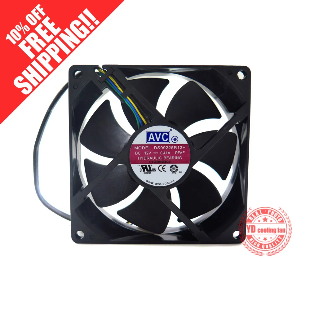 

НОВЫЙ охлаждающий вентилятор AVC DS09225R12H 9225 9 см 9025 9 см
