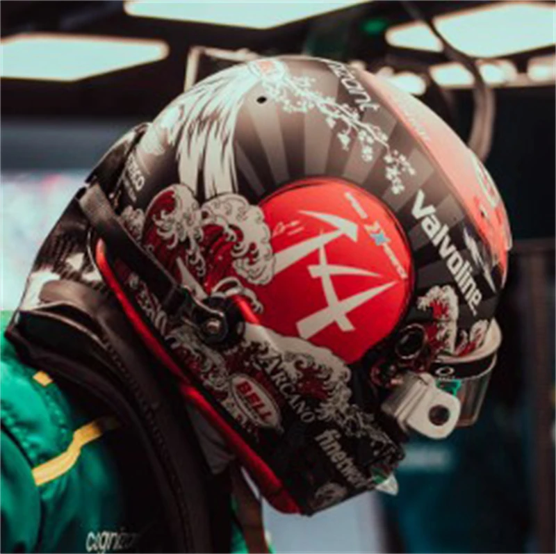 

Spark 1:5 scale Fernando Alonso-Japanese GP 2024 helmet Model #5HF178
