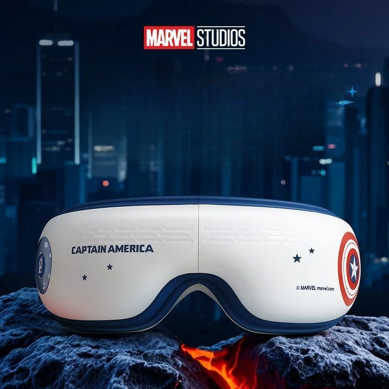 

Marvel Капитан Америка USB умный массажер для глаз киберспорт подушка безопасности массаж защита глаз снимает усталость подарок на день рождения оптовая продажа
