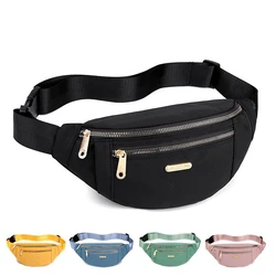 Women Waist Bag Fanny Pack Zipper Chest Bag Female Banana Bag Money Pouch Travel Shoulder Purse Belly Pocket Hip Bum Bag