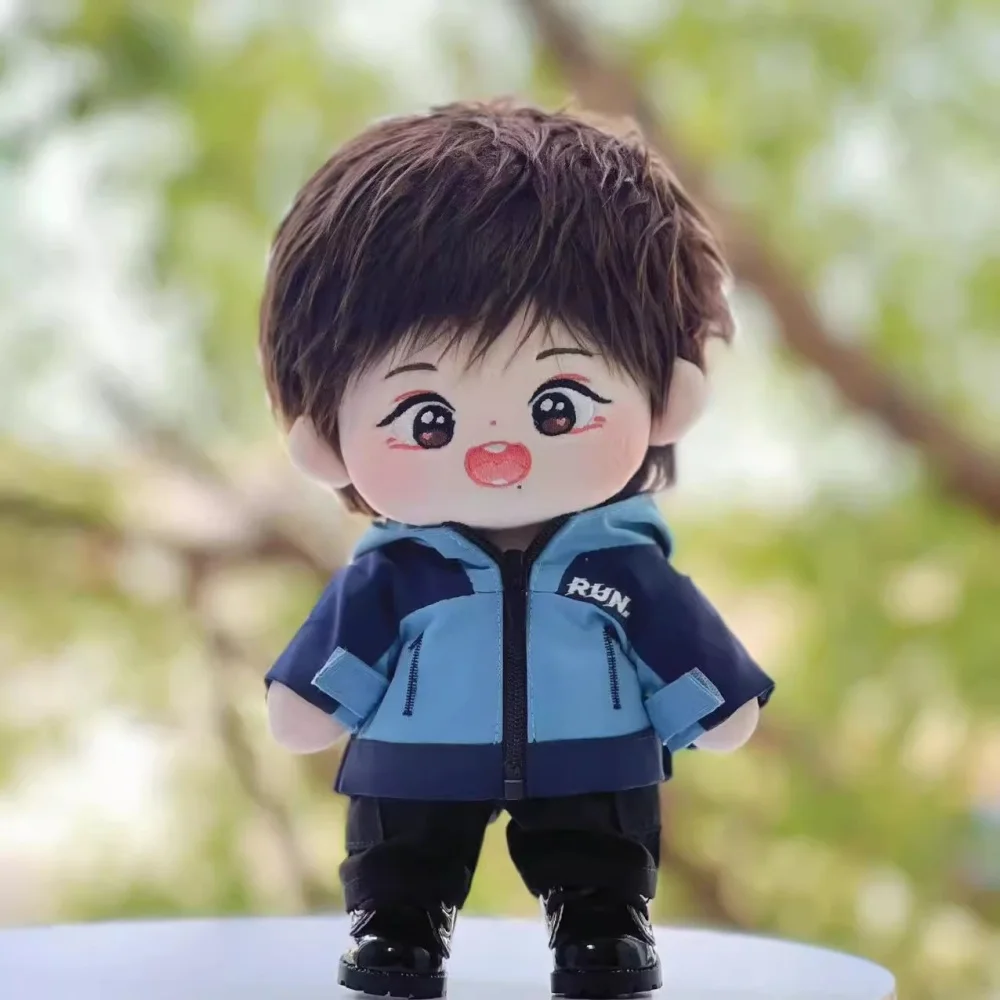 Xiao Zhan Idol Star Hübscher cooler Outdoor-Jackenanzug für 20 cm Puppe Spielzeugkleidung Dress Up Cosplay Original MDZS G