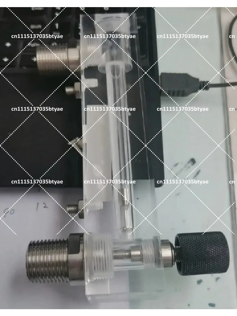 液体ガス水用調整可能流量計-プレキシガラスパネル流量計-ローターゲージ