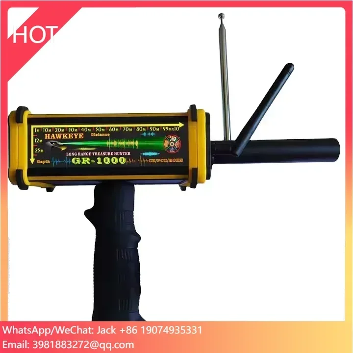 GR-1000 Industrial Outdoor Underground Gold Gemstone Diamond Metal Detector