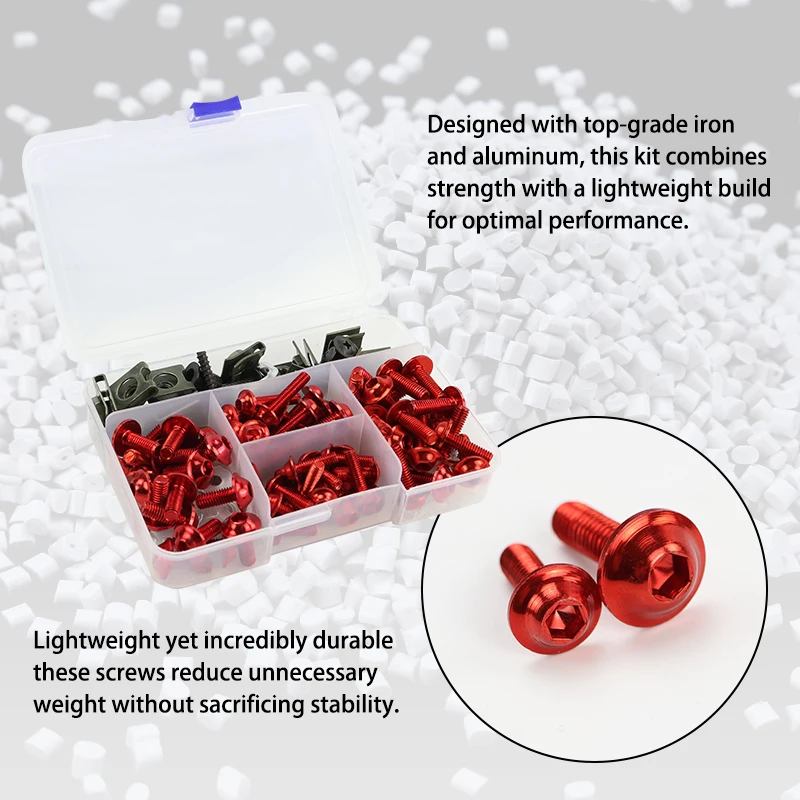 LINGQI Motorcycle Body Accessories Fasteners Bolts Nuts Fairing Screws Kit for CBR500R CBR600F CBR650F CBR650R NC700X NC750X view 4