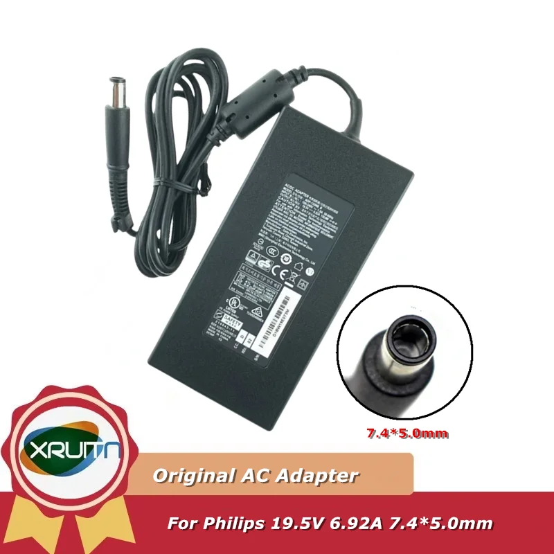 

Original for Philips 275M1 Monitor Power Supply ADP-135NB B AC Adapter 19.5V 6.92A 135W Charger 7.4*5.0mm Genuine