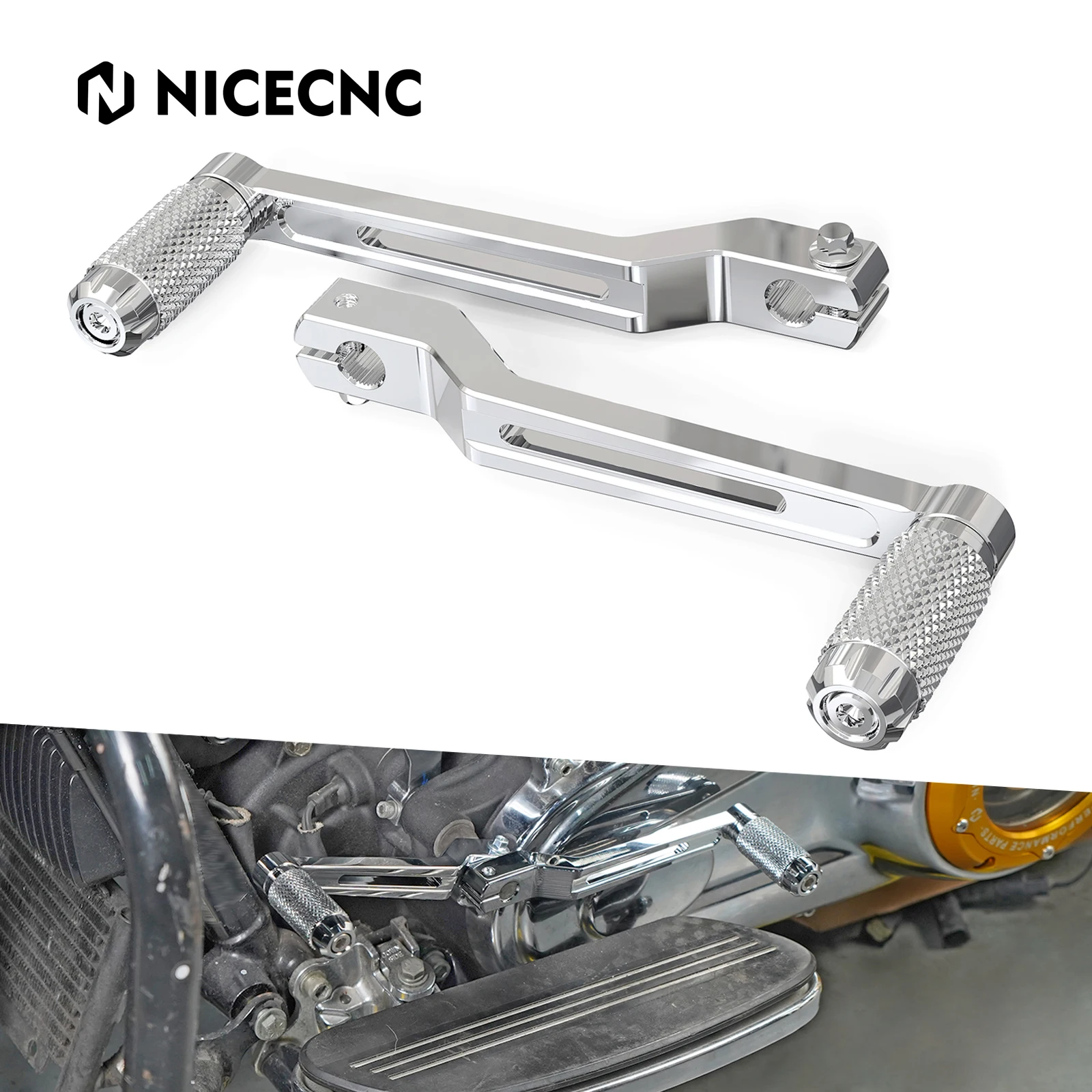 

For 17-22 Harley Road King Heel Toe Shift Levers Gear Shifter for Street Glide Ultra Limited 17-24 Road Glide Limited 2020-2024