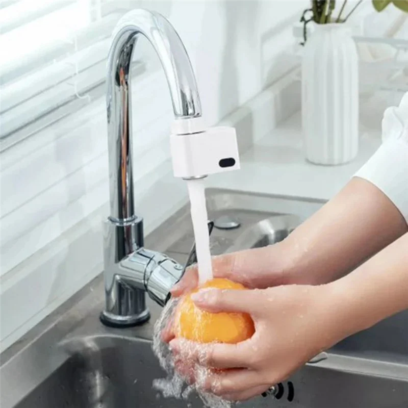 

Automatic Water Saver Tap Intelligent Sensor Faucet Bathroom Inductive Saving Device-B91B