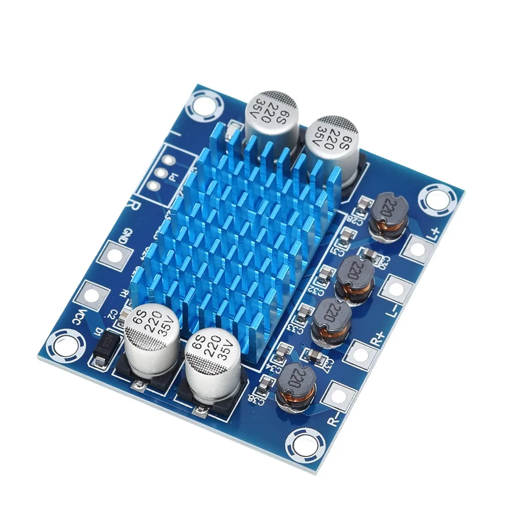 TZT Official TPA3110 XH-A232 30W+30W 2.0 Channel Digital Stereo Audio Power Amplifier Board DC 8-26V 3A image 2