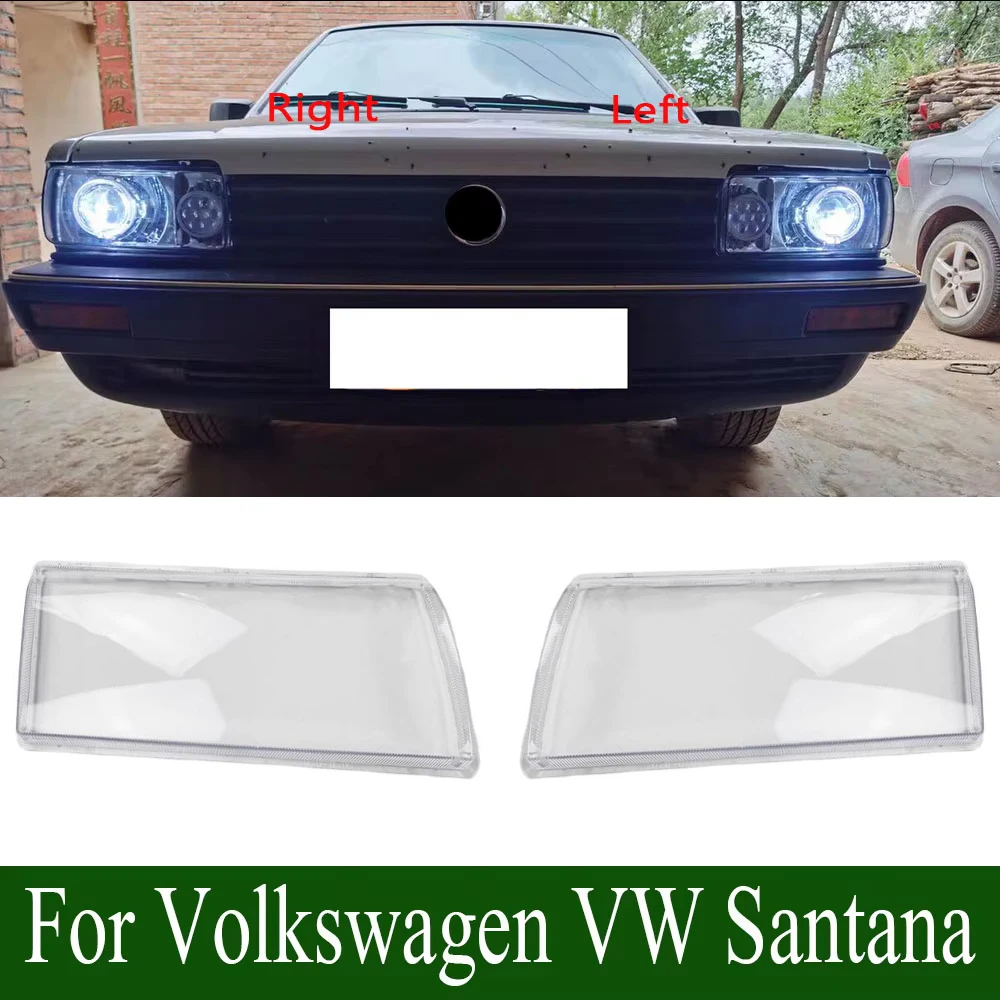 

Front Headlight Cover Transparent Lamp Shade For Volkswagen VW Santana Headlamp Shell Lens Plexiglass Replace Original Lampshade