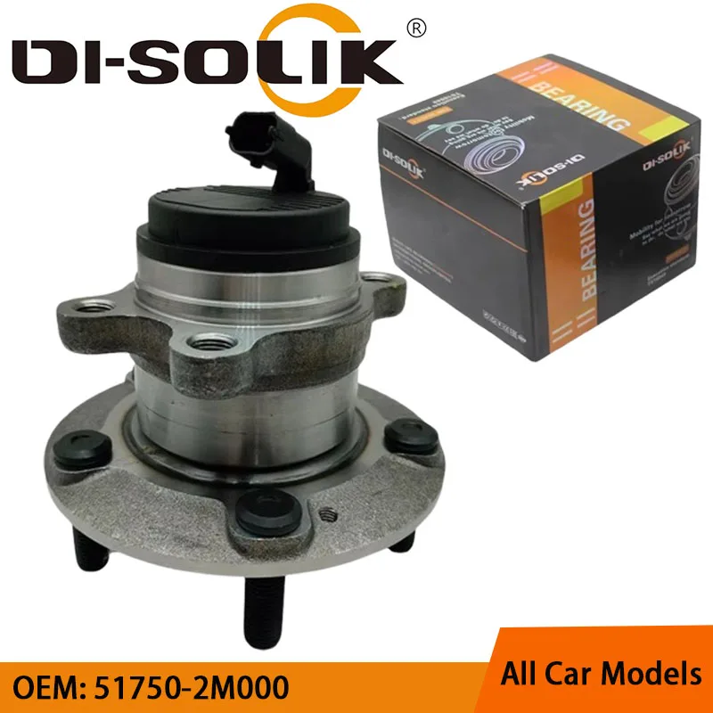 

DI-SOLIK Auto Car Parts Front Wheel Hub Bearing Assembly 51750-2M000 IJ113040 HA590592 513343 for hyundai Genesis DH 2014