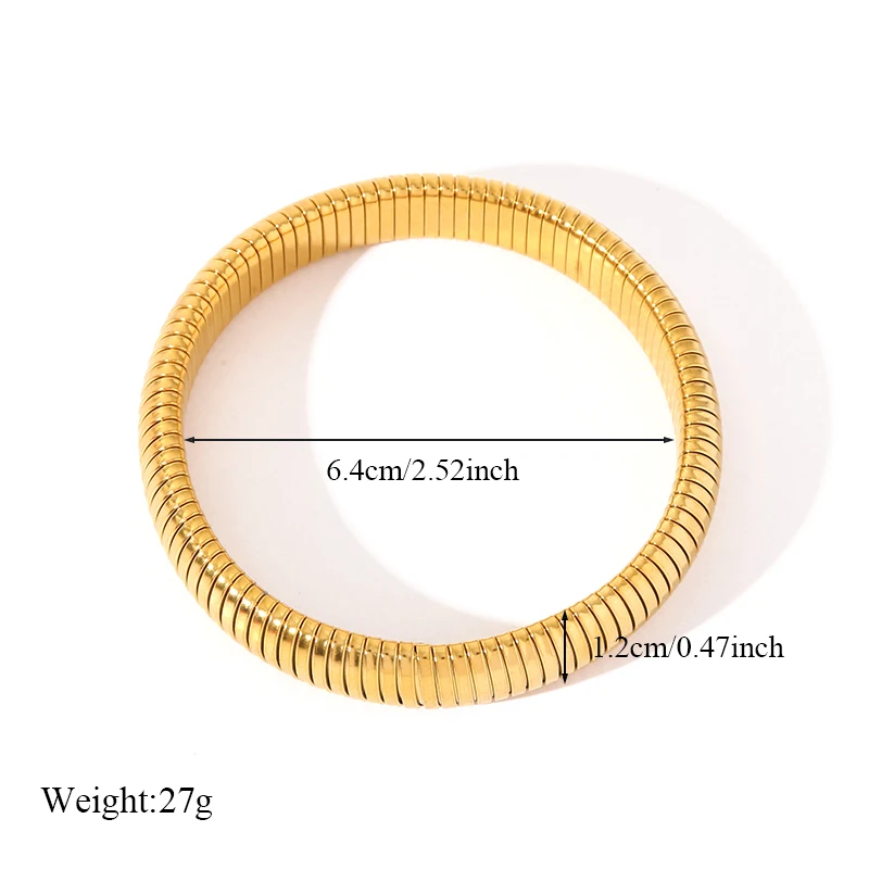 EILIECK 316L Edelstahl Metall Hip-Hop Armband für Damen Neue Hochwertige Handgelenkskette Wasserdichter Schmuck Damengeschenk – Detail 14