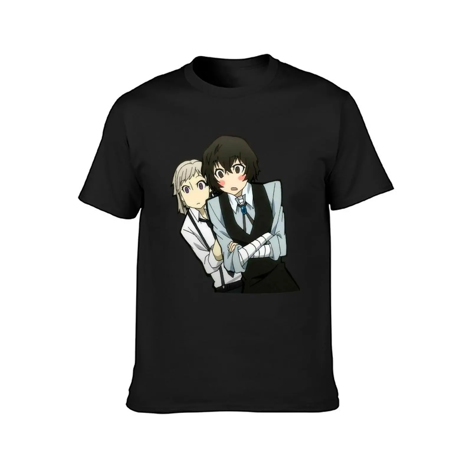 Funny Man Dazai Osamu And Atsushi Nakajima Graphic For Fans T-Shirt kawaii clothes shirts graphic tees t shirts for men