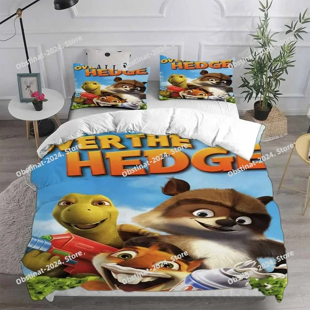 

Over the Hedge Bedding Sets Comforter Quilt Bed Cover Duvet EU Singel US Twin Cover Pillow Case 3 Pieces Sets Kids Adult Size