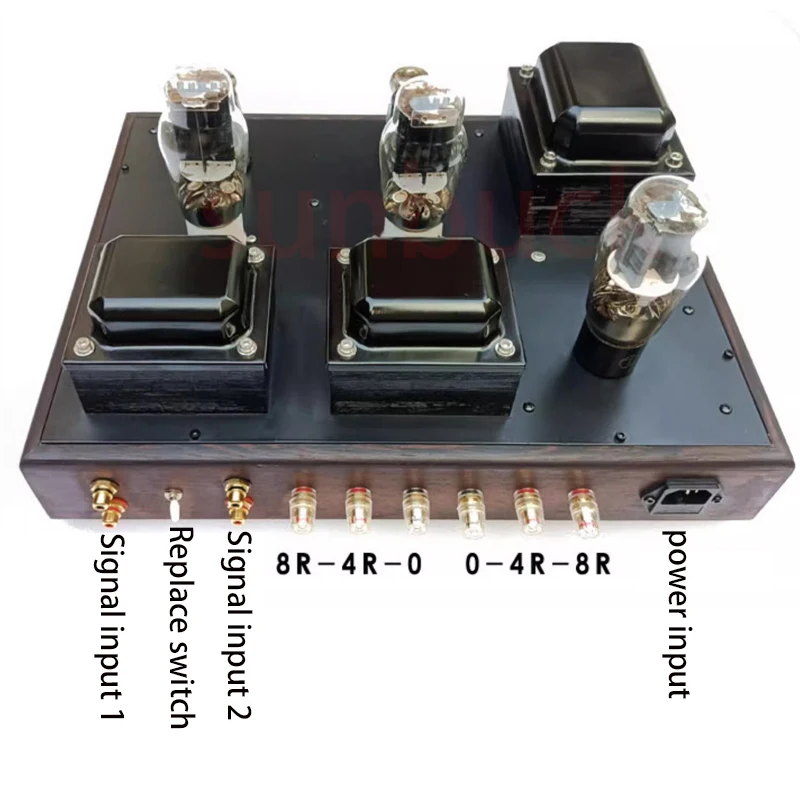 Sunbuck 2A3 مُضخّم صوت 6N8P 717A يعزز HIFI أحادي الطرف 6W * 2 مكبر كهربائي الصوت