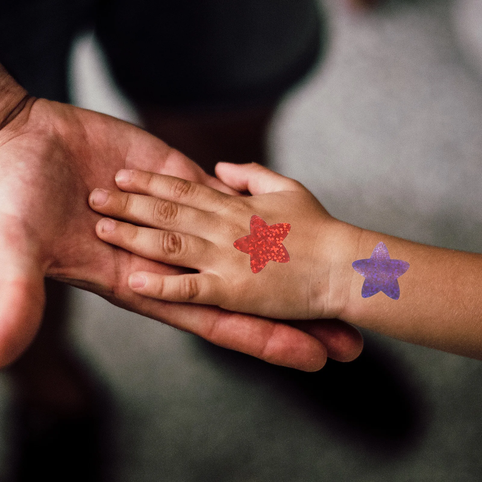 2 قطعة 2 لفات الخماسي مشرق اللون مكافأة ملصقات لطلاب الفصول الدراسية ذاتية اللصق الشارات ملصقات حافز المعلم