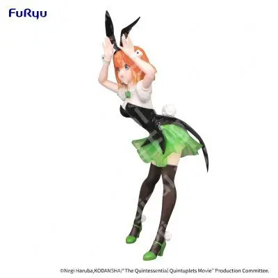 In Voorraad 100% Originele FuRyu De Typische Quintuplets Trio-Try-iT Figuur Nakono Yotsuba Bunny Girl-Anime Ornamenten Hobby