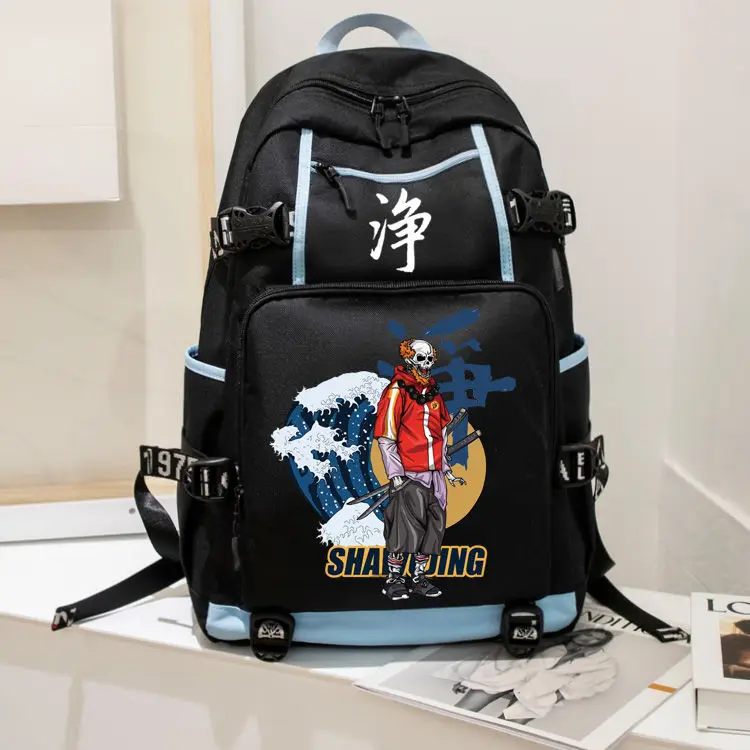 

Sun Wukong National Tide Backpack Men's Fashion Trend Backpack Large Capacity School Bag Waterproof Beautiful Fashion