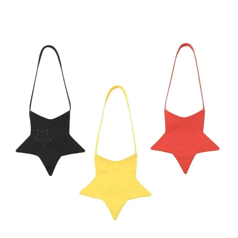 

G7NB Womens Solid Color Shoulder Bags Casual Star Shaped Crossbody Bag Bag