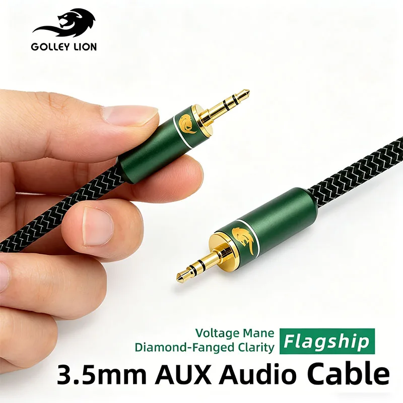 High Quality 3.5mm To 3.5 Mm TRS Jack Aux Cable for Car Headphone HIFI Stereo Sound Audio Adapter Connector 1m 2m 3m 5m10m Long
