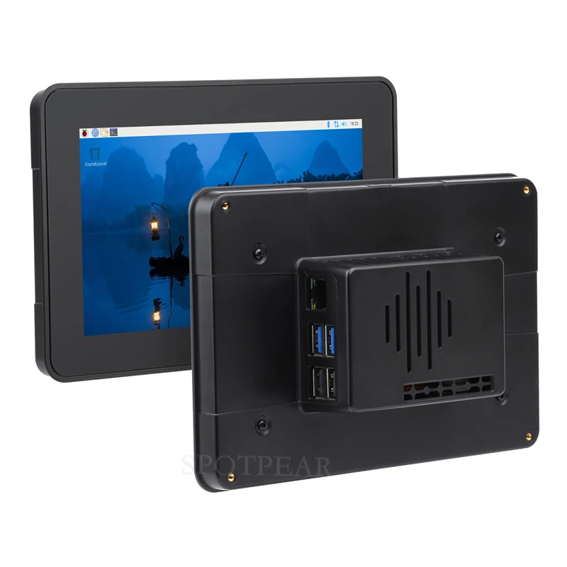 Picture 3: Raspberry Pi 5 7inch Screen Protective Case For Raspberry Pi Official Touch Display 2/Waveshare 7inch DSI LCD (H)/7-DSI-TOUCH-A