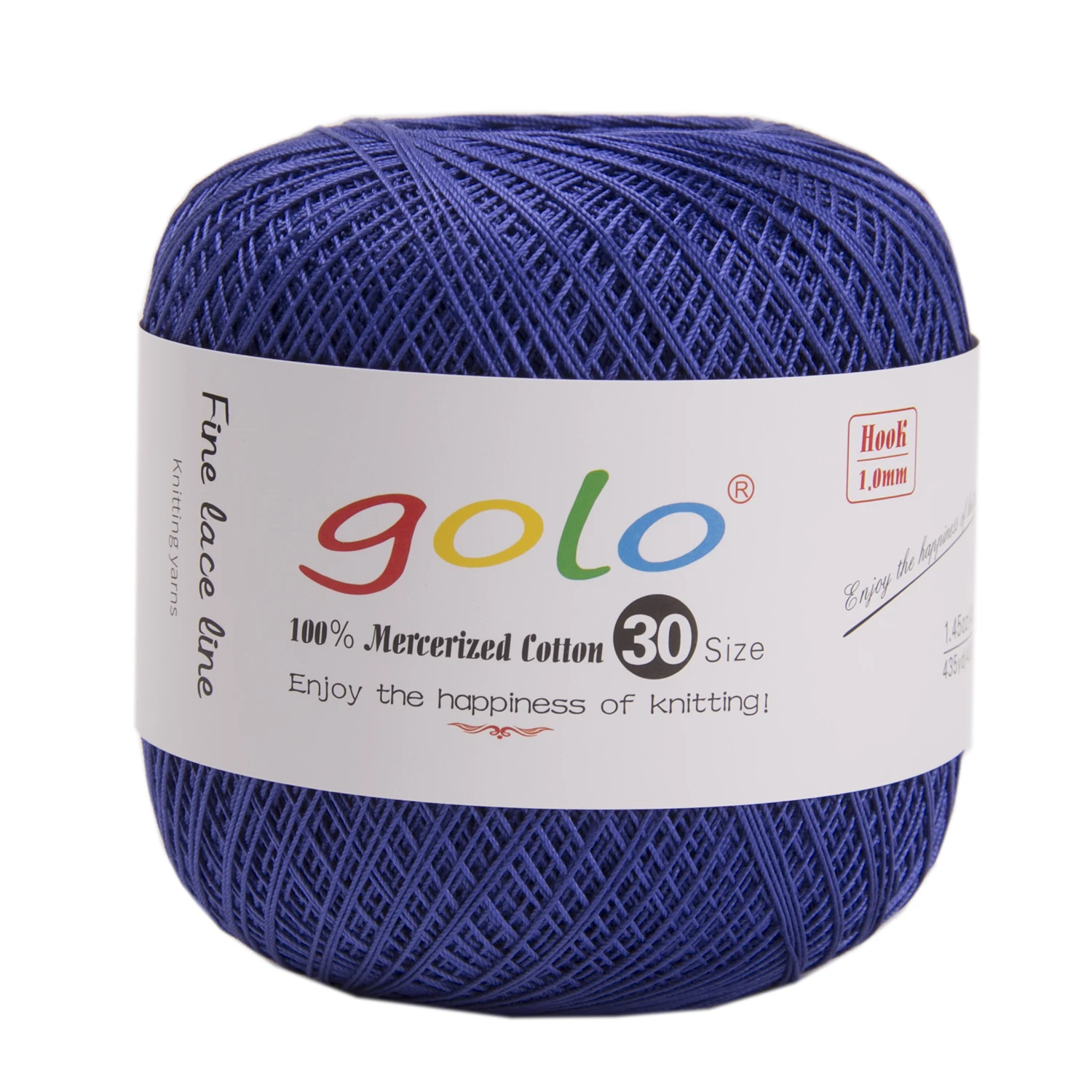 GOLO Crochet Thread Size 30 Lace Yarn for Hand Knitting Crochet Yarn for Knitting