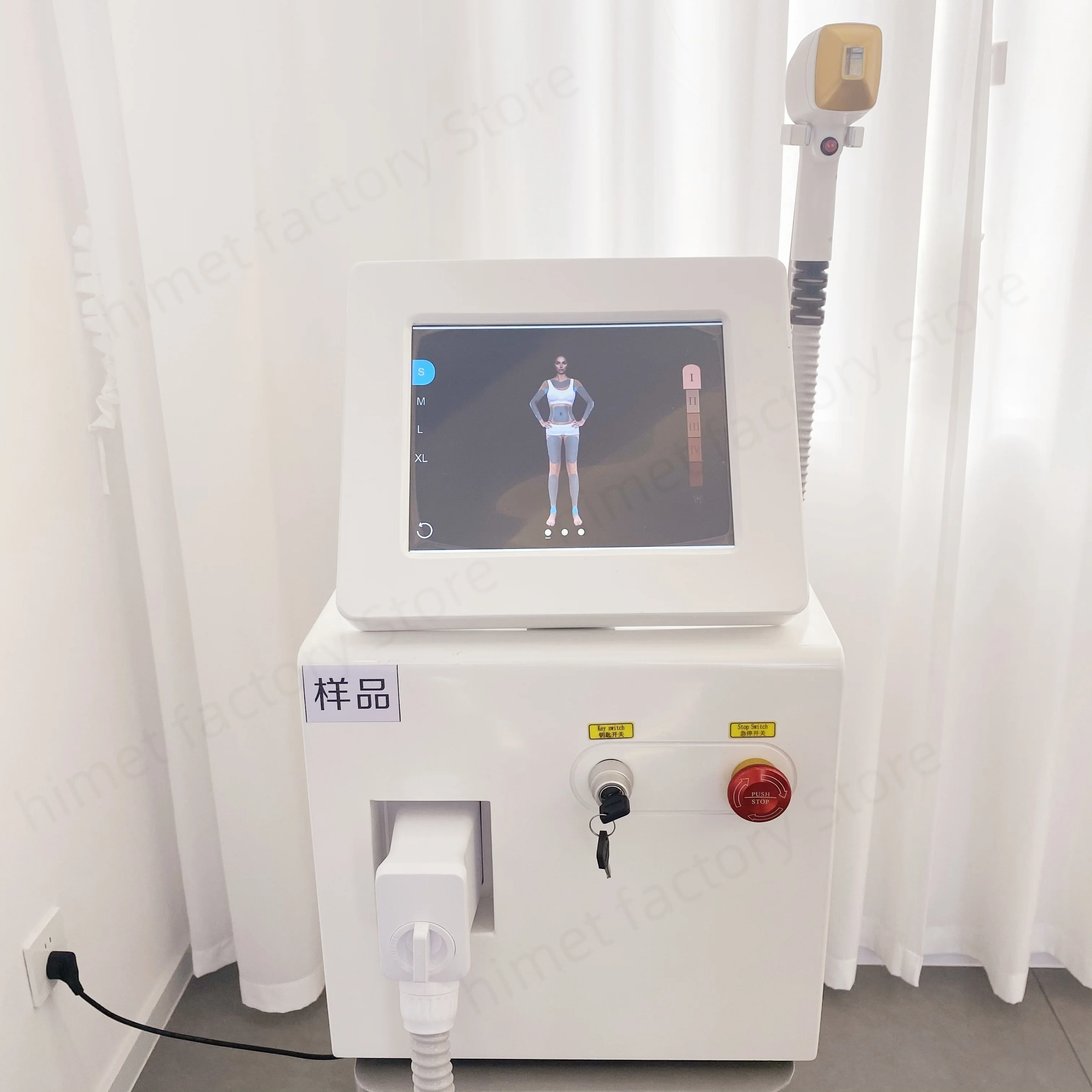 808NM ديود ليزر ذكي 3 الطول الموجي آلة إزالة الشعر البلاتينية الجليدية 3500 واط آمنة غير مؤلم استعادة دائمة حريري ناعم الجلد