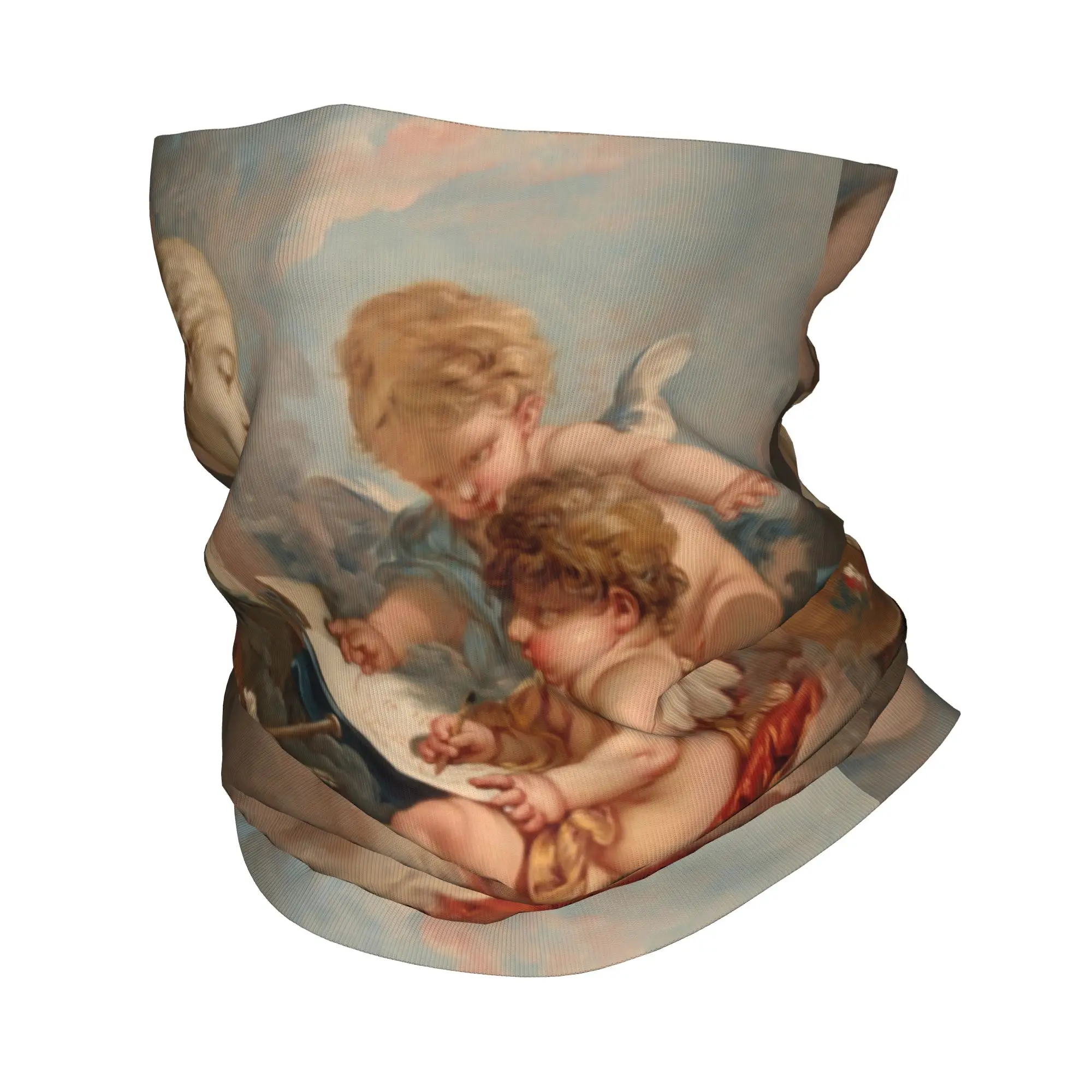 

Эстетические гетры в стиле Ренессанс Angel Cherub для женщин и мужчин, УФ-защита для лица, зимний бучер, бандана в стиле рококо, шарф для пеших прогулок