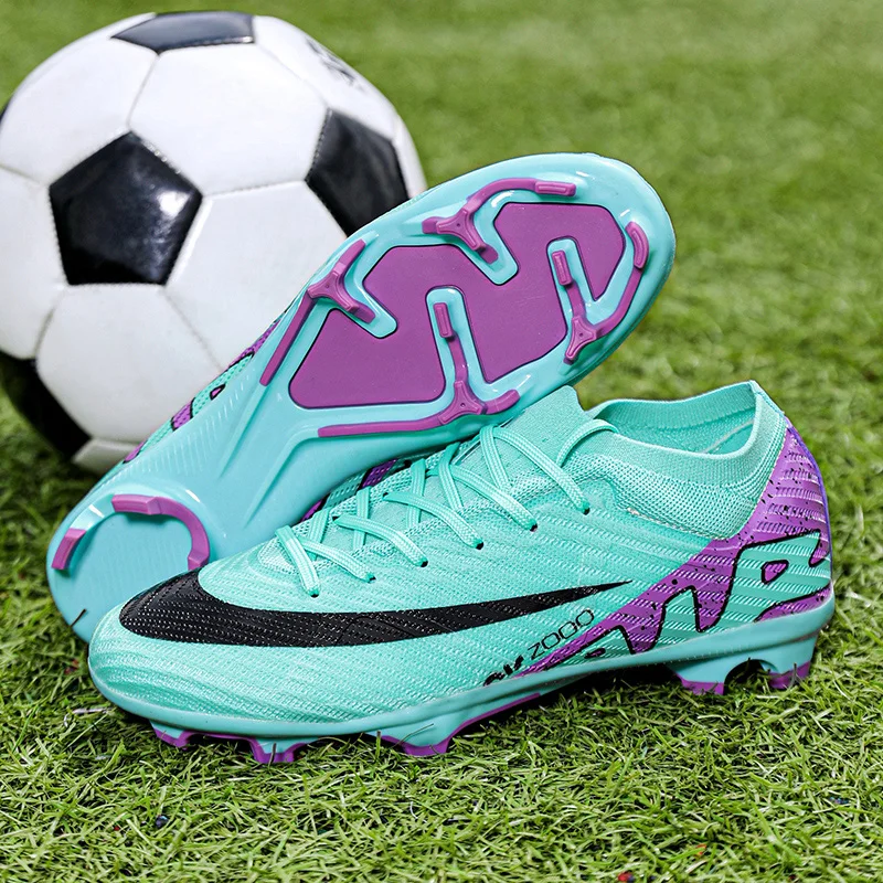 

Football Boots Men Breathable Fast Society Outdoor Original Soccer Shoes Women TF/FG Cleats Professional Top Quality Sneakers