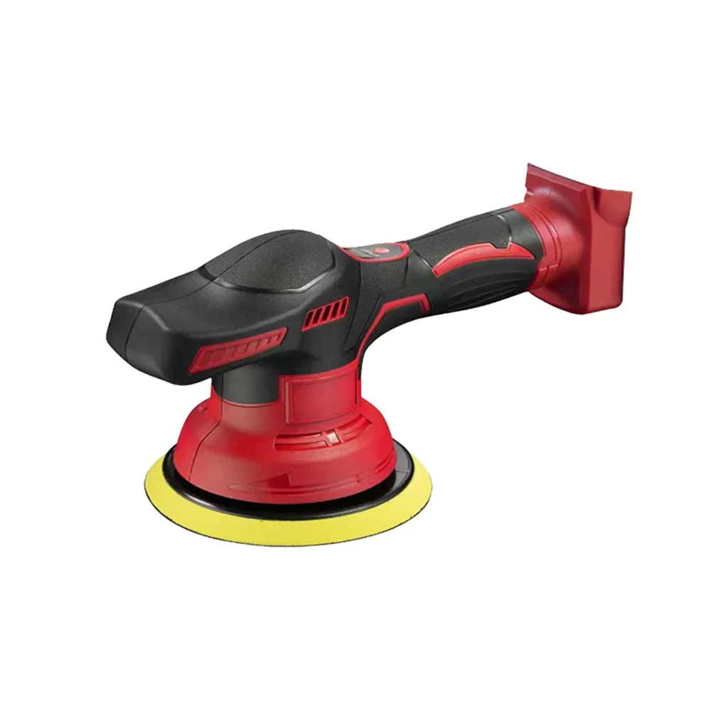Elektrische Auto Polijstmachine 8 Versnellingen Verstelbare Draadloze Auto Waxen Schuren Afdichting Glazuur Tool Fit MT/Dewalt/Milwaukee 18 V Batterij Pin
