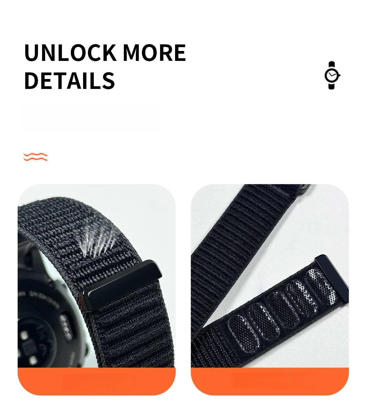 For Garmin 22mm 26mm Fenix 8 7 7X 6 6X 5 Fenix 9 pro MIP Forerunner 245 55 QuickFit Watch Strap Nylon Watch Band Bracelet image 4