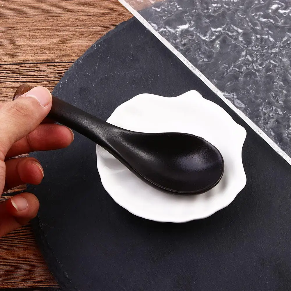 Catering Eating Restaurant Cooking Utensil Tool Household Teaspoon Rice Spoons Tableware Soup Spoon