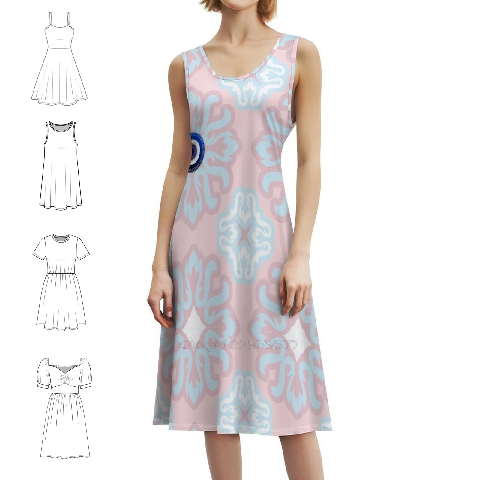 Mati Evil Eye Pink … - image