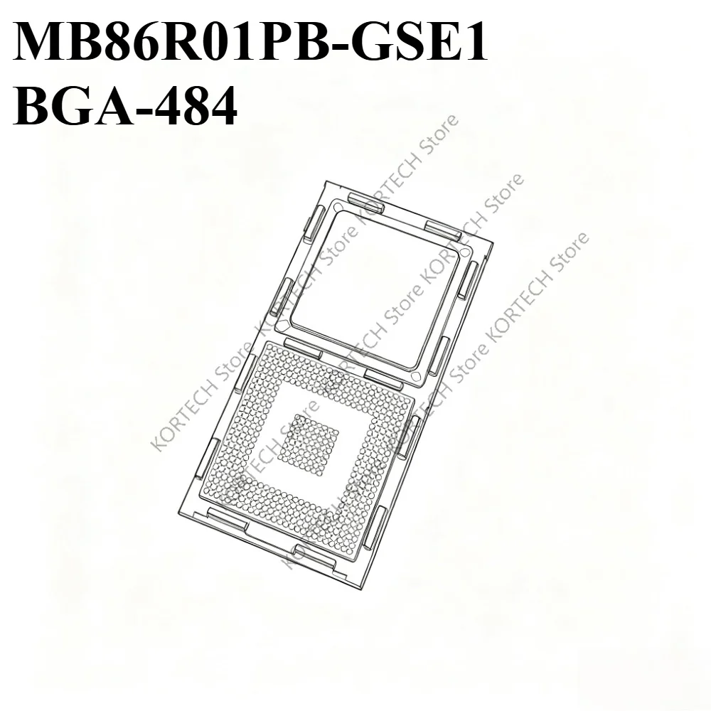 New Original MB86R01 MB86R01PB MB86R01PB-GSE1 BGA-484 BGA For Land Rover host vulnerable Chip