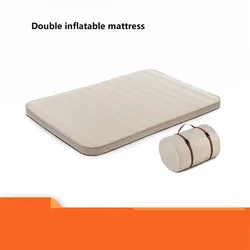 Outdoor Camping Sleeping Pad Inflatable Mattress with Pillows Ultralight Air Mat Bed Travel Hiking Equipment