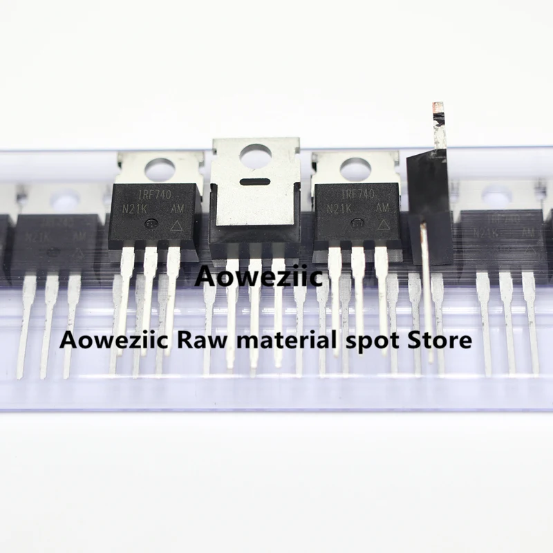 Aoweziic 2023+ 100% New Imported Original IRF640PBF IRF640 IRF740PBF IRF740 IRF840PBF IRF840 TO-220 MOS FET 10A 400V 8A 500